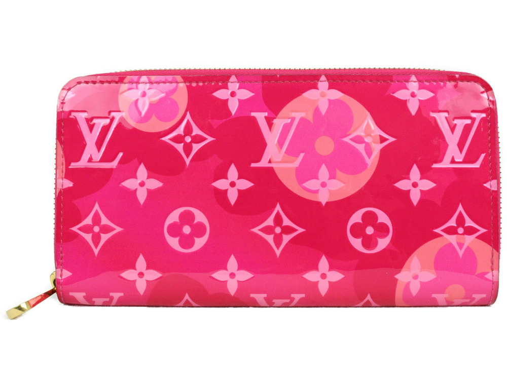 Louis Vuitton Zippy Wallet Valentines Day Limited Long LV Pink
